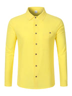 Men's Cotton and Hemp Casual Shirt