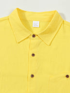 Men's Cotton and Hemp Casual Shirt