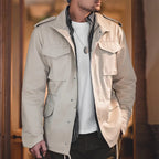 Men's Field Jacket Outwear 100% Cotton