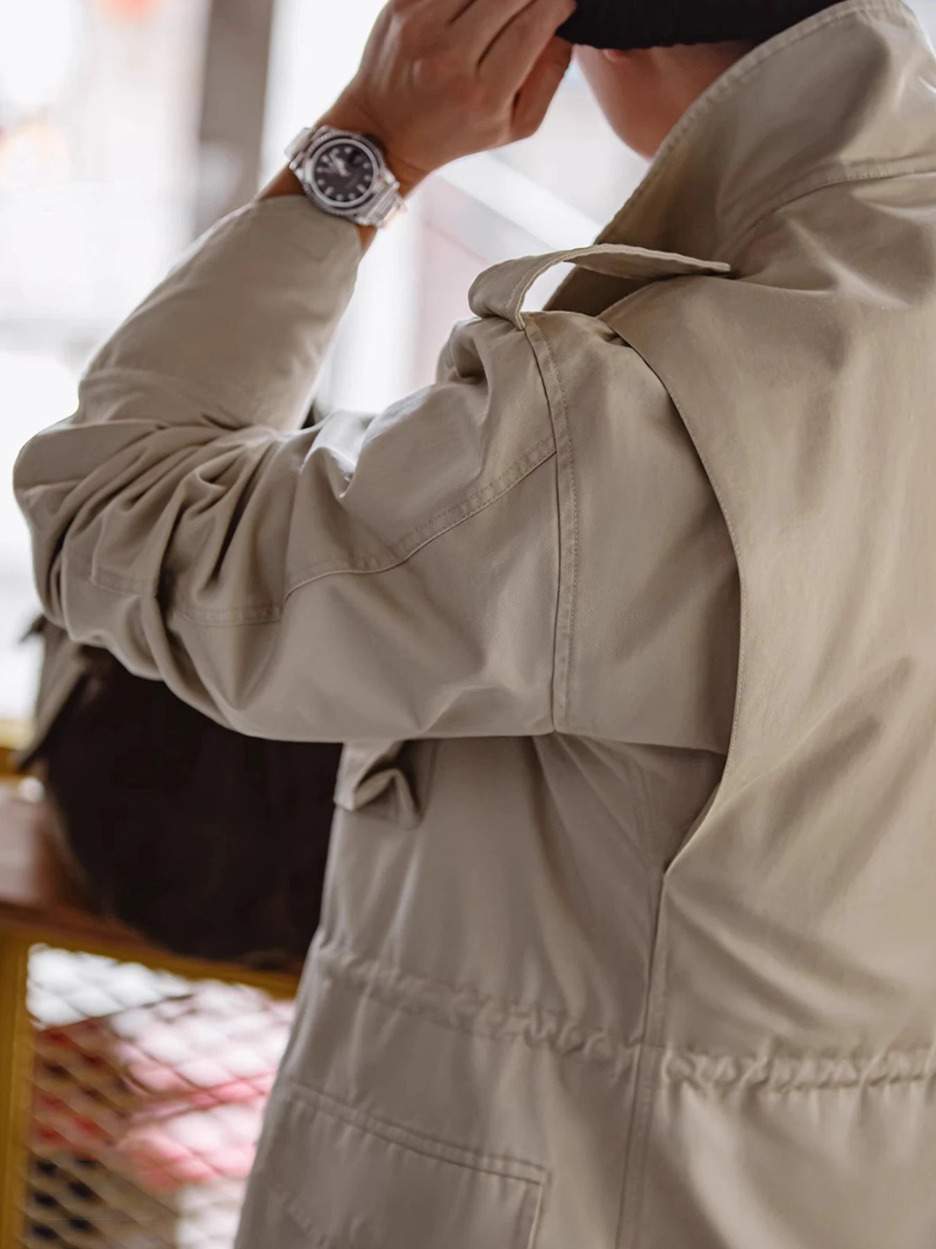 Men's Field Jacket Outwear 100% Cotton