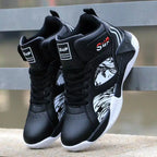 Men's High Top Basketball Street Flame Wave