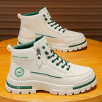 Men's High Top Boots Outdoor Work Hiking Mountaineering Style