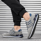 Men's Sneakers Two Stripe Athletic Runners