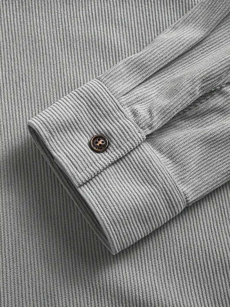 Men's Trendy Shirt Corduroy Jacket Overshirt