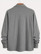 Men's Trendy Shirt Corduroy Jacket Overshirt