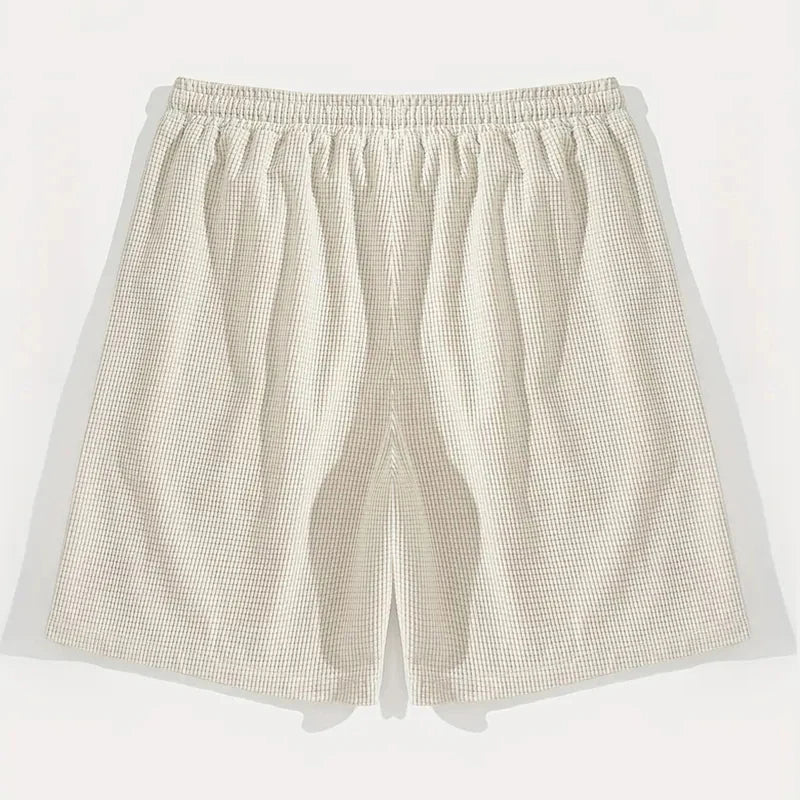 Men's Beach Shorts Sports Casual Textured Fabric Breathable
