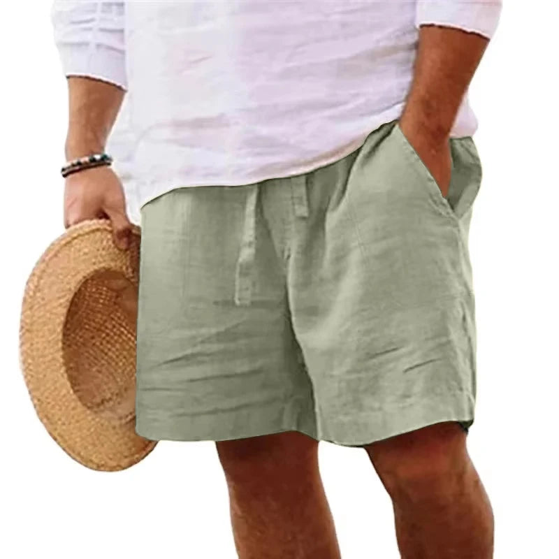 Men's Loose Fit Shorts Cotton Lightweight Casual