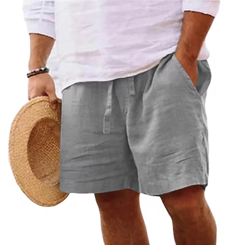 Men's Loose Fit Shorts Cotton Lightweight Casual
