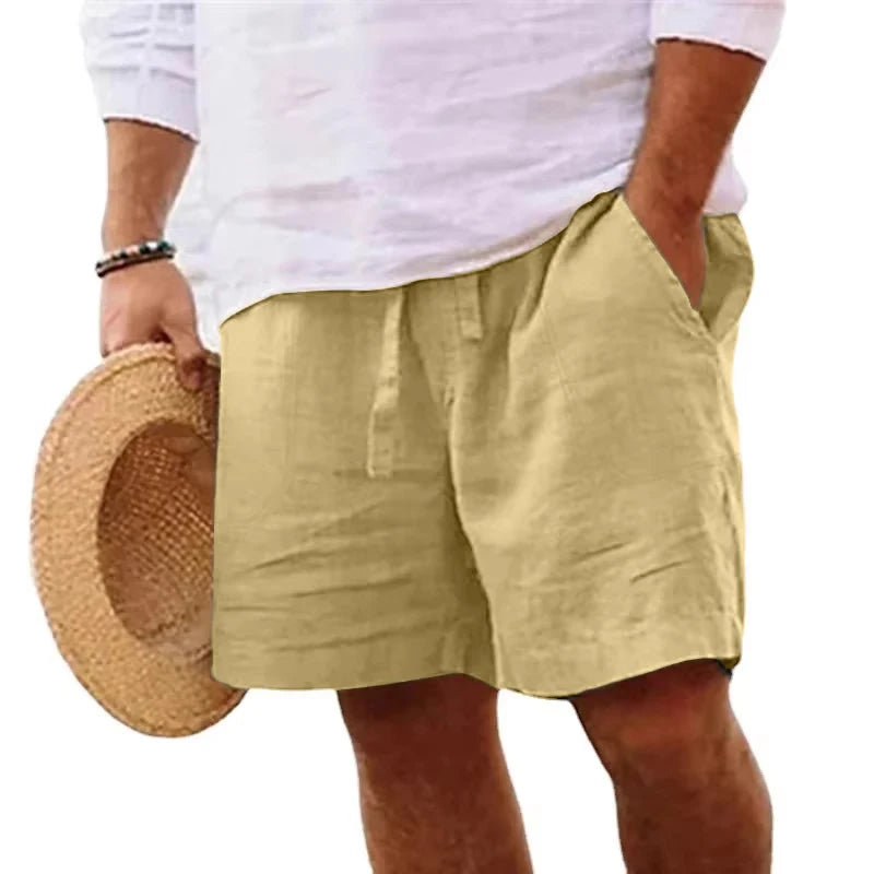 Men's Loose Fit Shorts Cotton Lightweight Casual