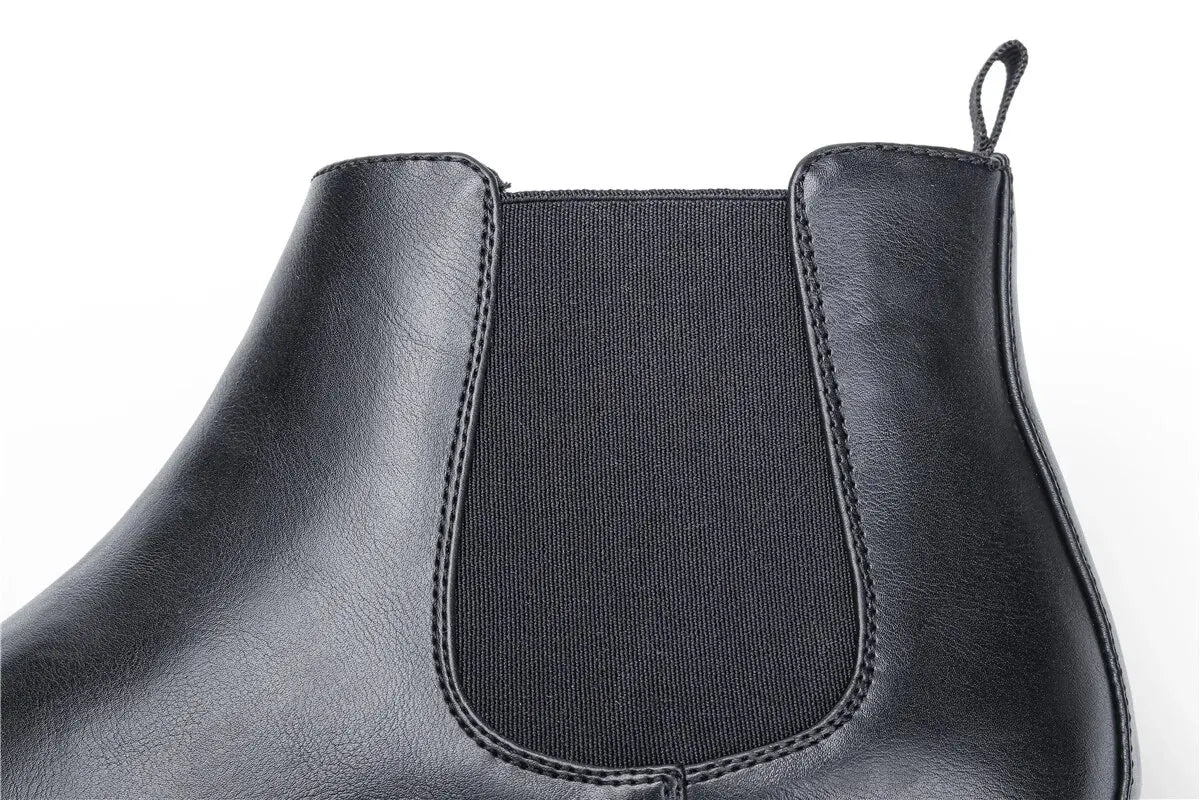 Men's Ankle Classic Chelsea-Heel Slip-On Boots-Keep Melbourne Marvellous Official Store