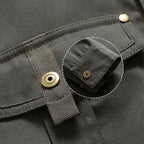 Men's Flannel Lined Overshirt | Snap Button Shirt Jacket Shacket