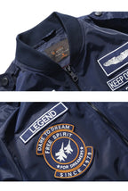 Men's Pilot Bomber Air Force Jacket Baseball Varsity College Design