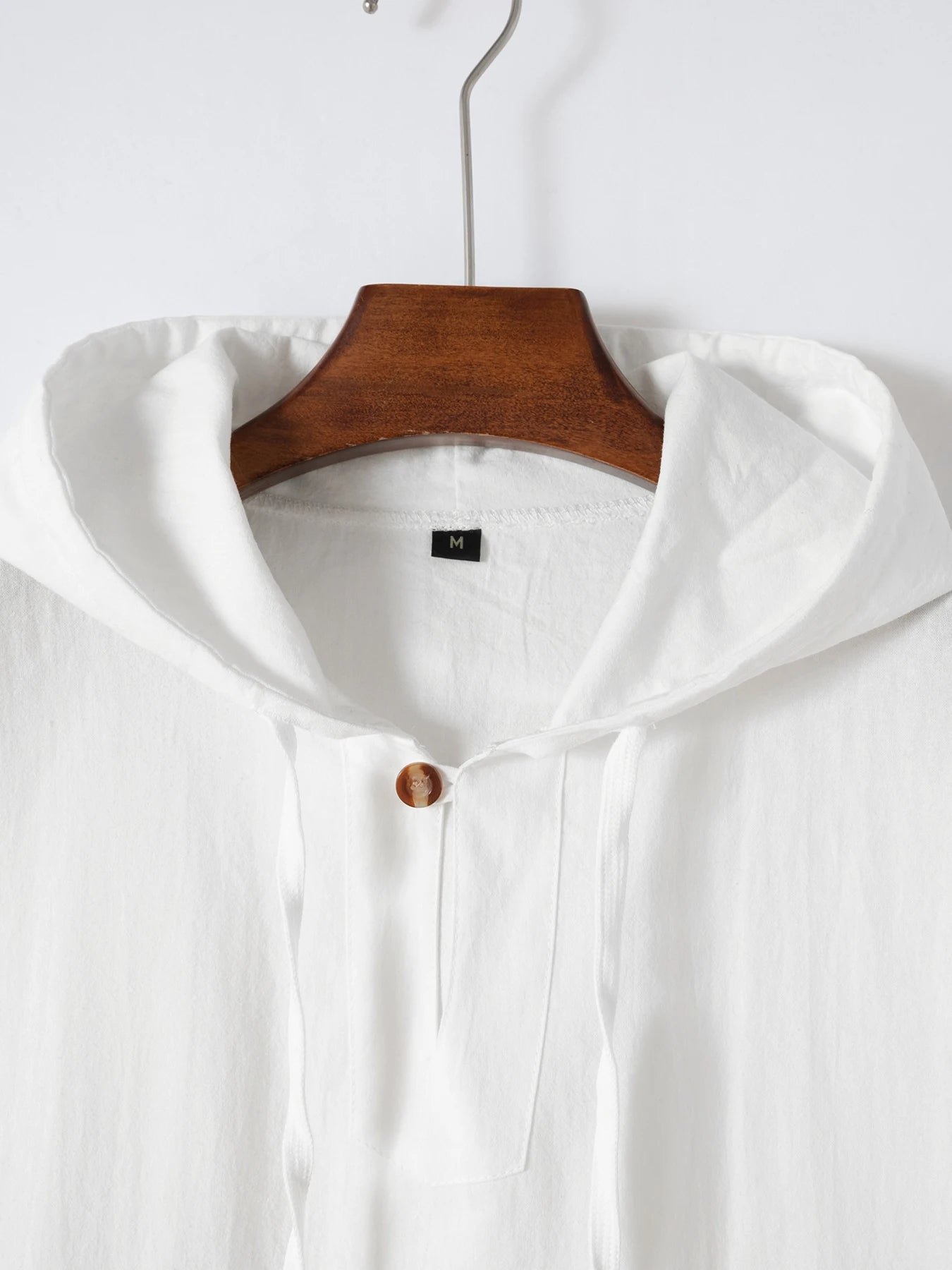 Men's Sleeveless Cotton Linen Sports Hooded Singlet Hoodie Tank Top
