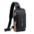 Travel Sling Bag Cross Body Security Backpack With Charging Port