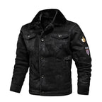 Classic Motorcycle Jacket Bomber Style Plus Men's Sizes