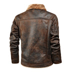 Classic Motorcycle Jacket Bomber Style Plus Men's Sizes