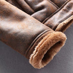 Classic Motorcycle Jacket Bomber Style Plus Men's Sizes