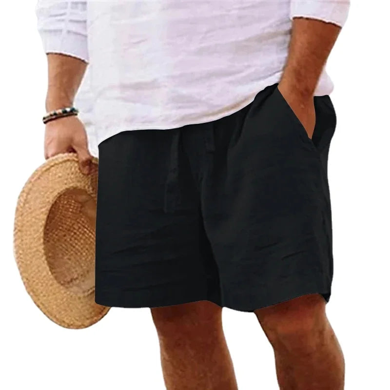 Men's Loose Fit Shorts Cotton Lightweight Casual