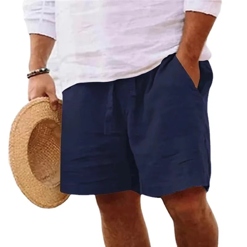 Men's Loose Fit Shorts Cotton Lightweight Casual