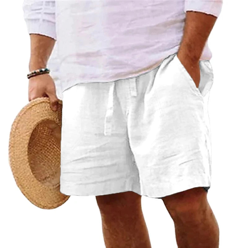 Men's Loose Fit Shorts Cotton Lightweight Casual