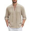 Renaissance Shirt Pirate Medieval Viking Cotton Linen