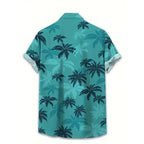Men's Tropical Hawaiian Vintage Short Sleeve Shirt