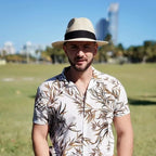 Classic Panama Hat Large Size Wide Brim Fedora