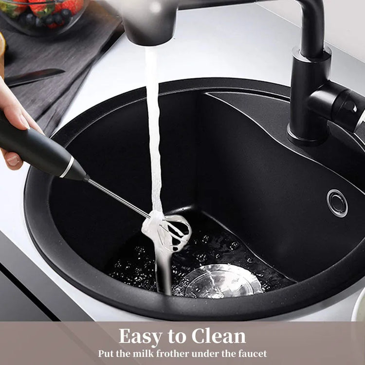 Milk Frother 3-Speed Foam Mixer USB Rechargeable-Keep Melbourne Marvellous Official Store