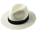 Classic Panama Hat Large Size Wide Brim Fedora