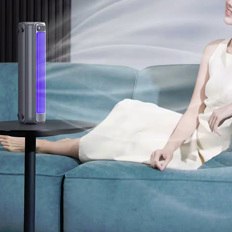 Portable Air Cooler Fan 3-Speed USB Rechargeable Quiet Cooling