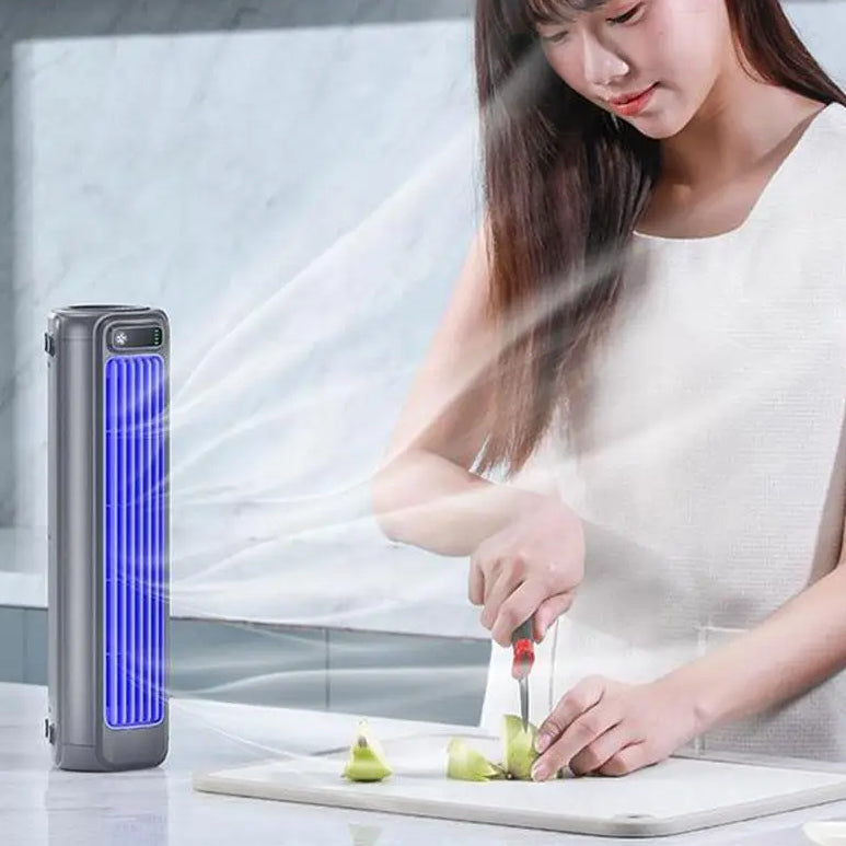 Portable Air Cooler Fan 3-Speed USB Rechargeable Quiet Cooling