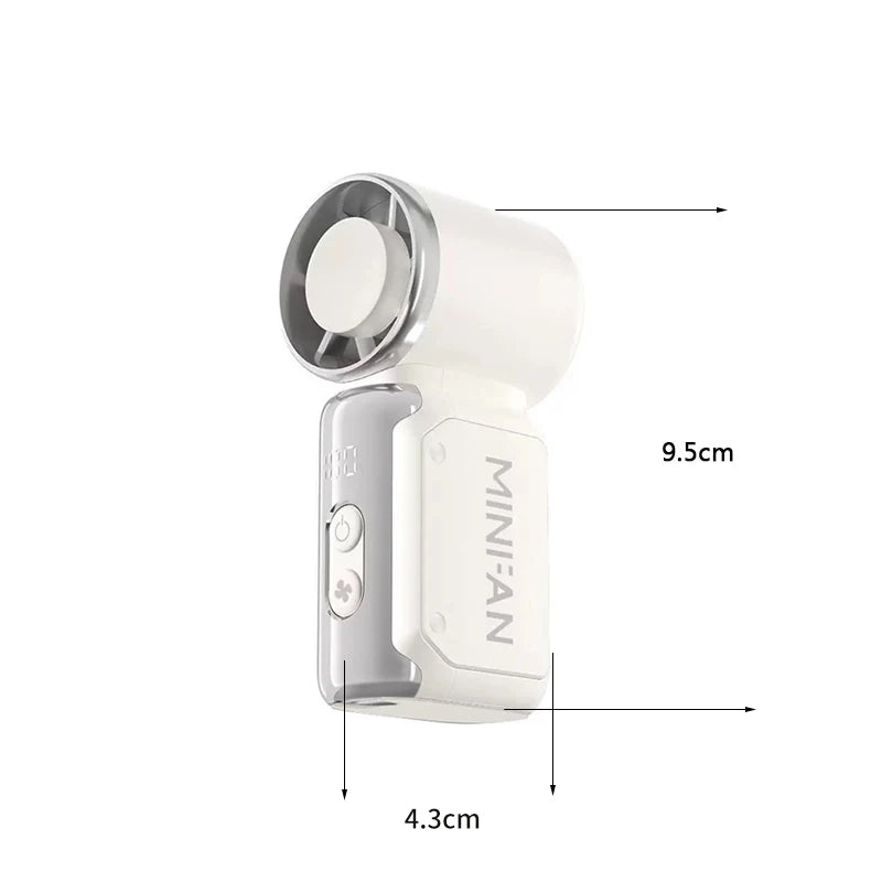 Mini Handheld Fan Portable With USB Charging