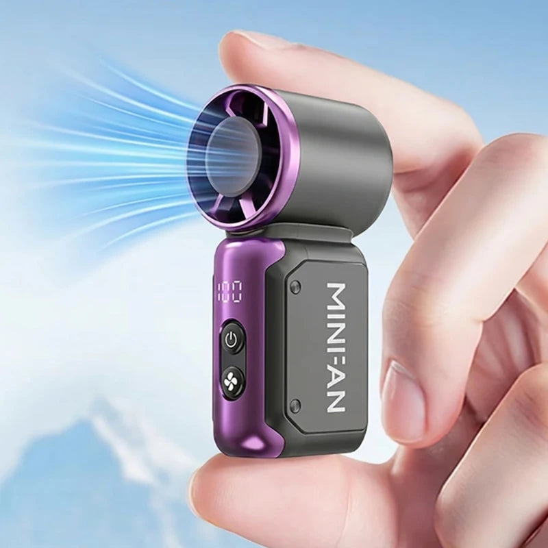 Mini Handheld Fan Portable With USB Charging