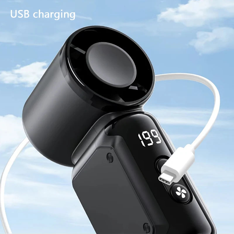 Mini Handheld Fan Portable With USB Charging