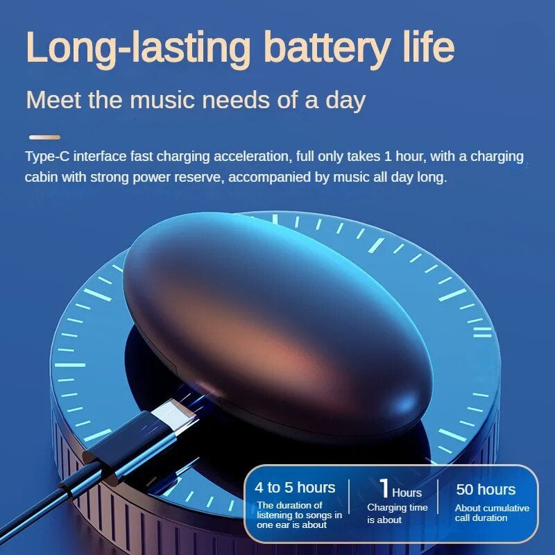 Mini Invisible Ergonomic In-Ear Earbuds