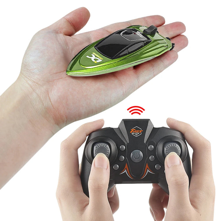 Mini Speedboat Remote Control RC Boat Water Fun Toy Gift for Kids