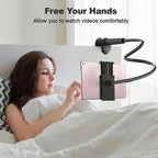 Lazy Phone Stand iPad Tablet Gooseneck Bedside Holder Netflix Handsfree