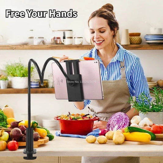 Mobile Phone Stand Lazy Bedside iPad Tablet Gooseneck Holder With Clamp-Keep Melbourne Marvellous Official Store