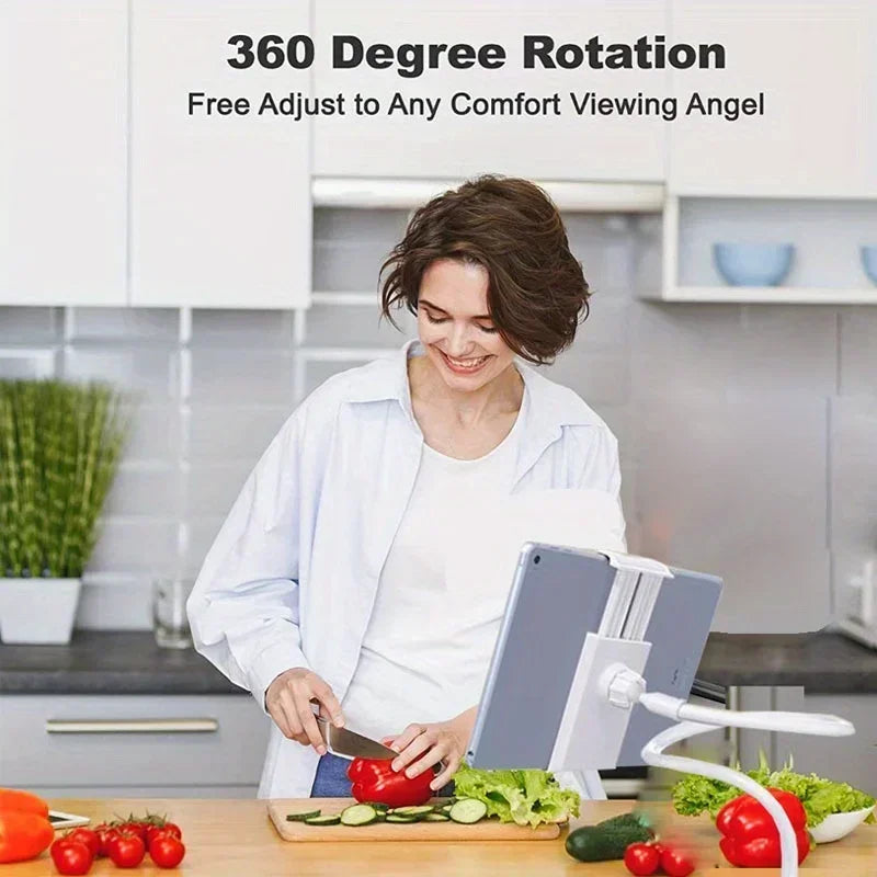 Lazy Phone Stand iPad Tablet Gooseneck Bedside Holder Netflix Handsfree