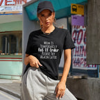 "Mom Is Temporarily Out of Order" Funny T-Shirt For Mother Mums Who Need a Holiday