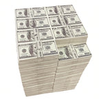 Money Coffee Table Fake Stack of Cash United States Dollars Bills Furniture