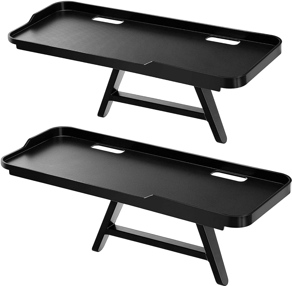 TV & Monitor Shelf Stand Organiser Desk Home Storage