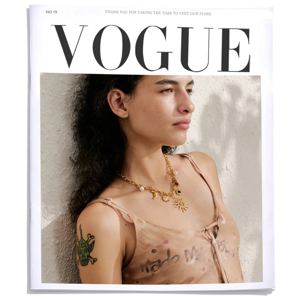 Moon Sun Starfish Pendant Charm Statement Necklace