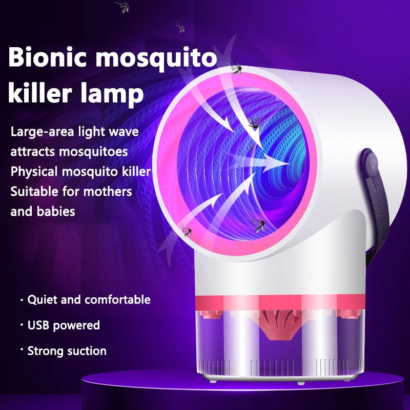 Mosquitoes Trap UV Suction Killer UV Lamp Electric Mozzie Pest Control