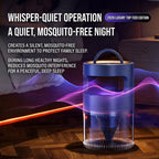 A mosquito trap device and top handle.