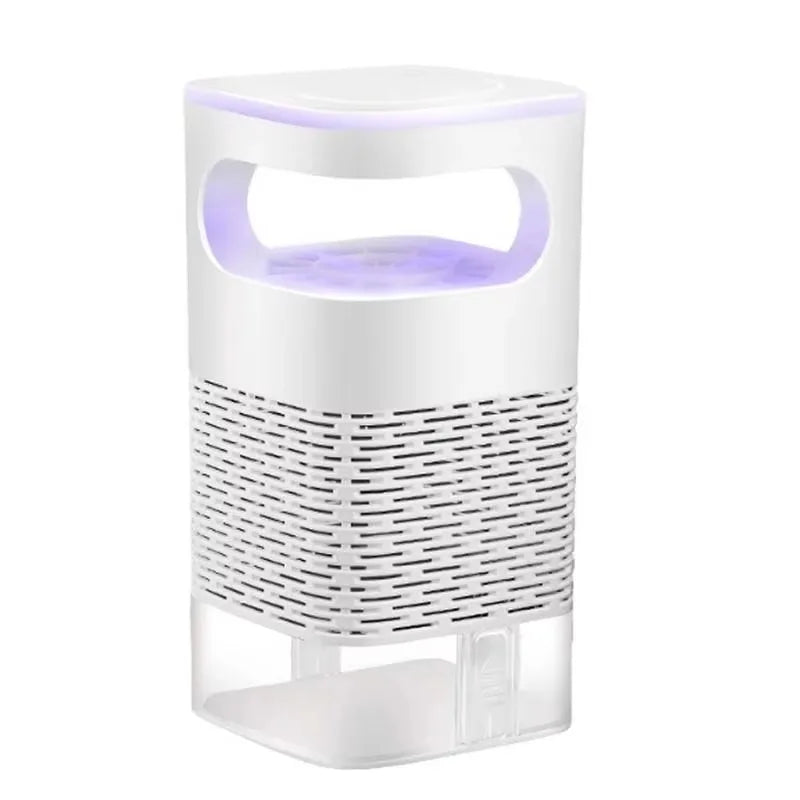 White mosquito trap electric kills best with purple light. UV light.