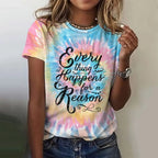 Motivation Gradient Smile T-shirt Women's