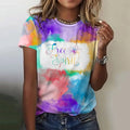 Motivation Gradient Smile T-shirt Women's