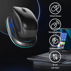 Mouse Mover Undetectable With Timer Silent Jiggler ON/Off Switch Wiggler Keep Computer Awake WFH