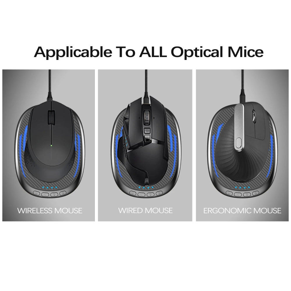 Mouse Mover Undetectable With Timer Silent Jiggler ON/Off Switch Wiggler Keep Computer Awake WFH